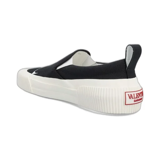 Vltn Logo Printed Slip-On Sneakers