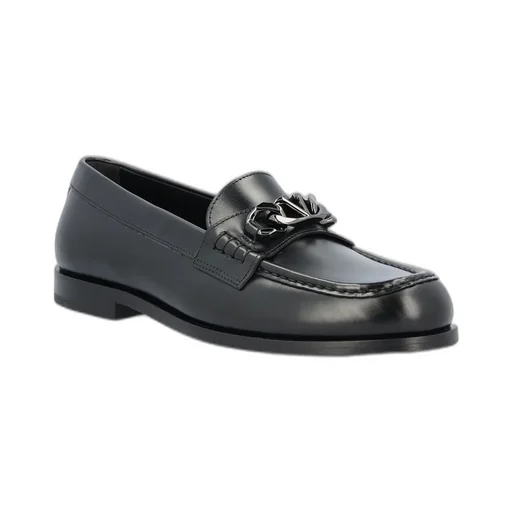 Vlogo Plaque Slip-On Loafers