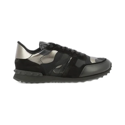 Rockrunner Camouflage-Print Lace-Up Sneakers