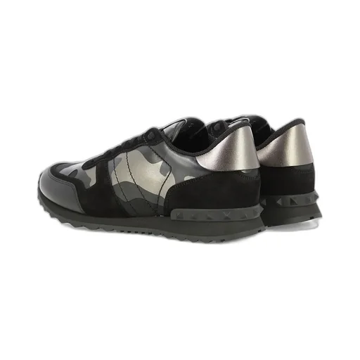 Rockrunner Camouflage-Print Lace-Up Sneakers