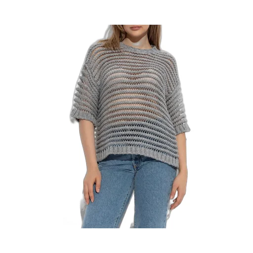 Lurex Crewneck Jumper