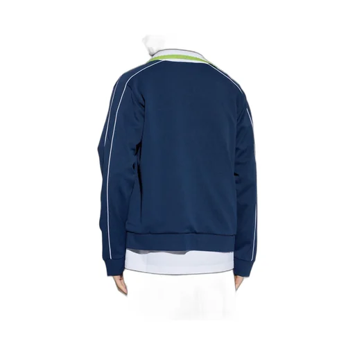 Logo Embroidered Zipped Jacket
