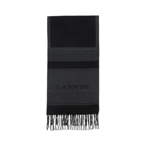 Knitted Fringed Scarf