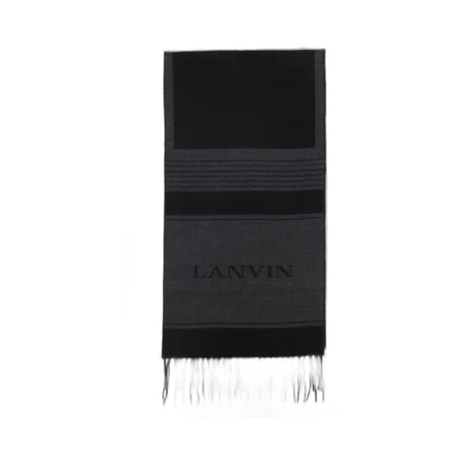 Knitted Fringed Scarf