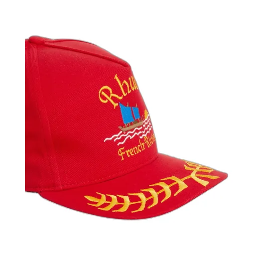 Slogan Embroidered Twill Cap
