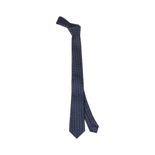 Monogram Embroidered Tie