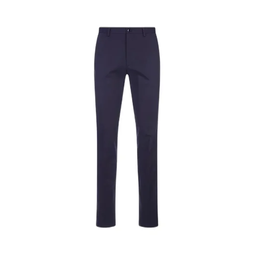 Mid-Rise Straight Leg Trousers