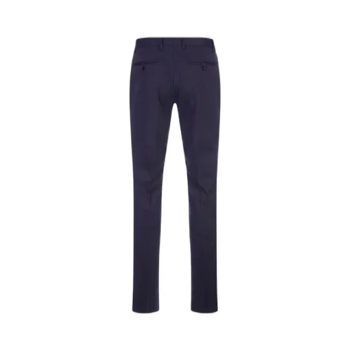 Mid-Rise Straight Leg Trousers