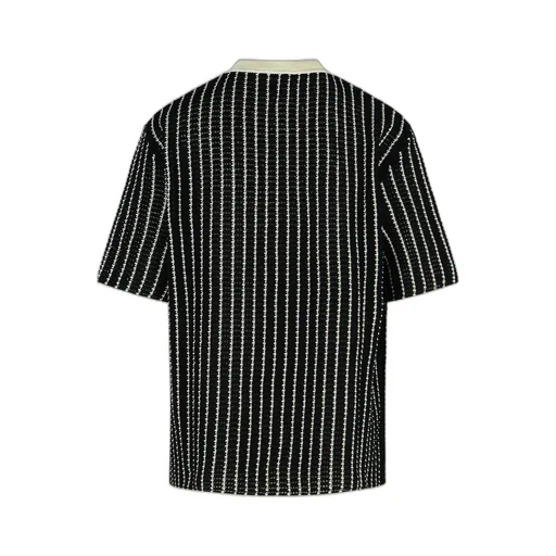 Embellished Crochet T-Shirt