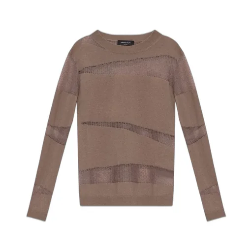 Knit Net Stripe Jumper