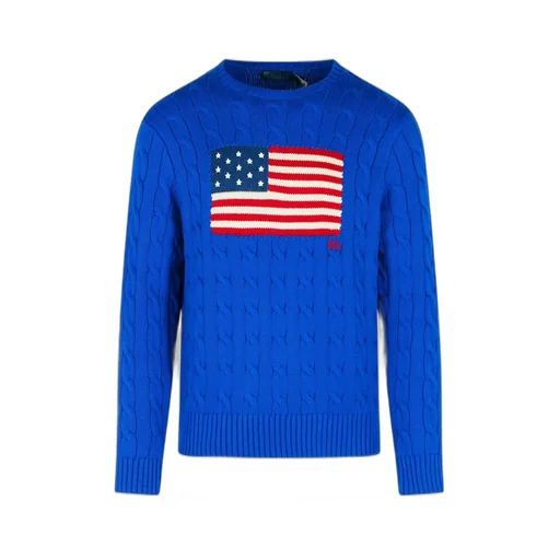 Cable Flag Knitted Jumper