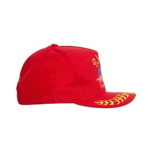 Slogan Embroidered Twill Cap