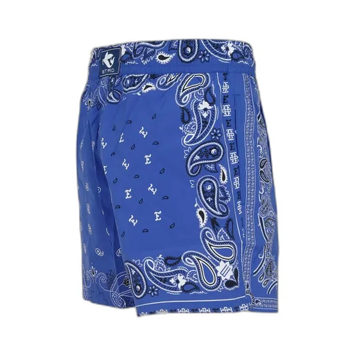 Paisley Printed Knee-Length Swim Shorts
