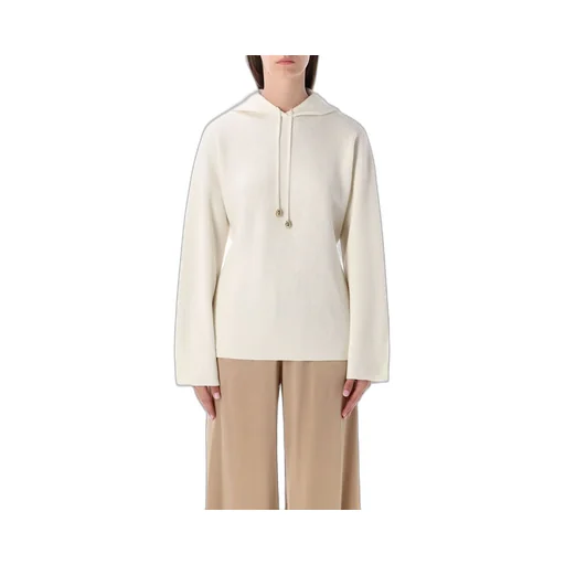 Drawstring Knitted Hoodie