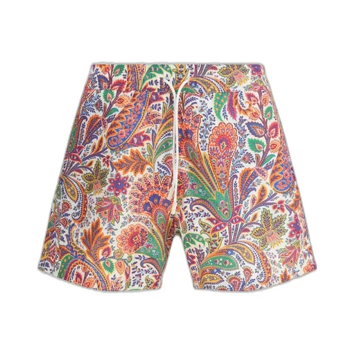 Paisley Printed Swim Shorts