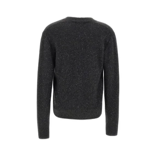 V-Neck Embellished Knitted Cardigan