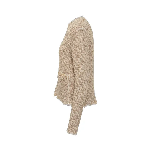 Fringed Long Sleeved Jacket