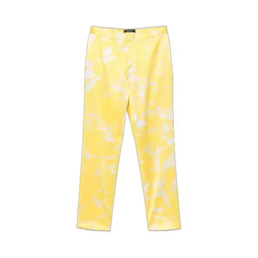 Patterned Straight Leg Pants