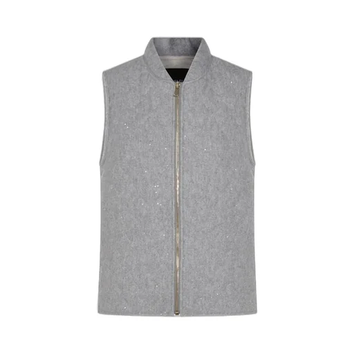 Zipped Gilet