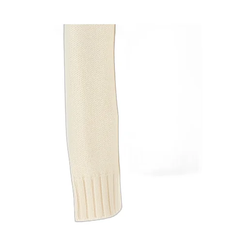 High Neck Ribbed-Knit Jumper
