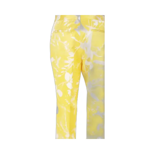 Patterned Straight Leg Pants