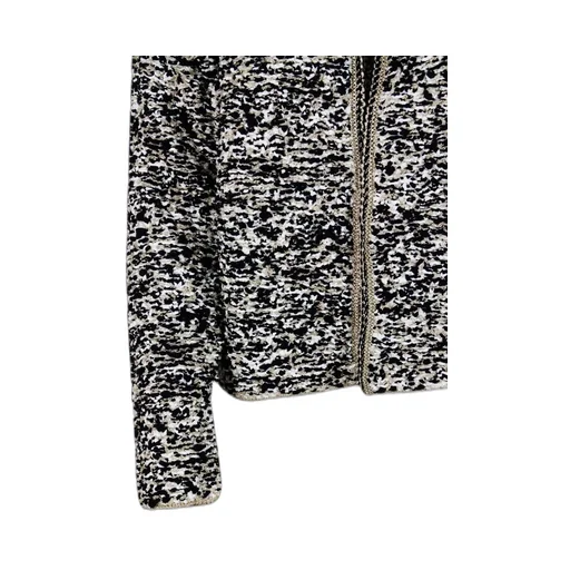 Metallic Threading Tweed Jacket