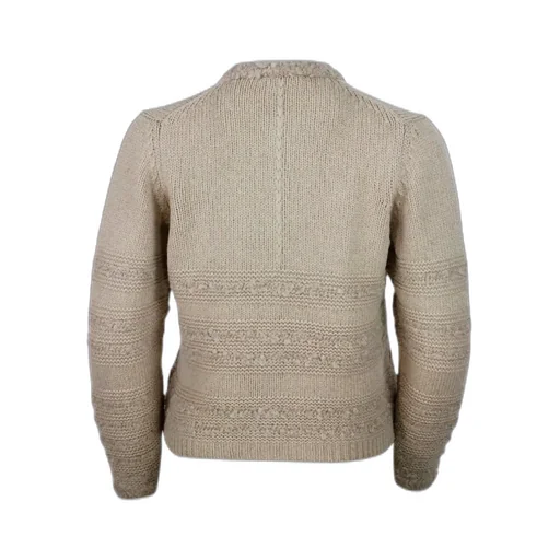 Crew-Neck Cardigan