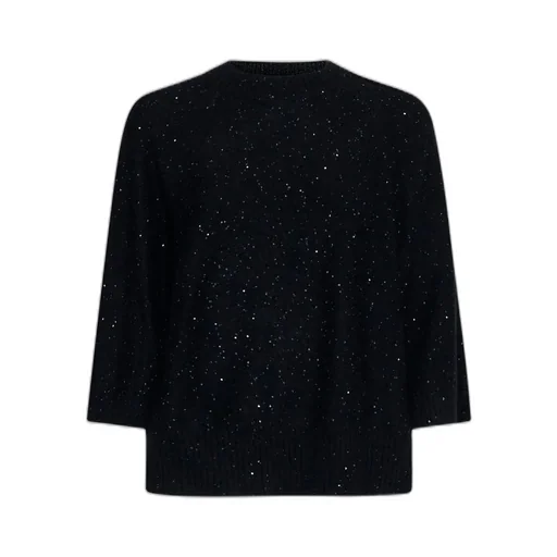 Sequin-Embellished Knitted Jumper
