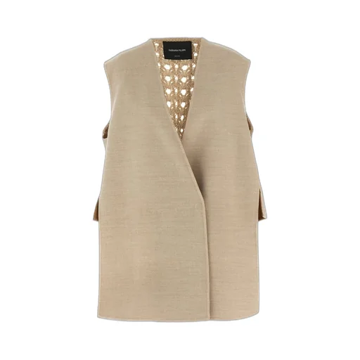Crochet Panelled Sleeveless Vest