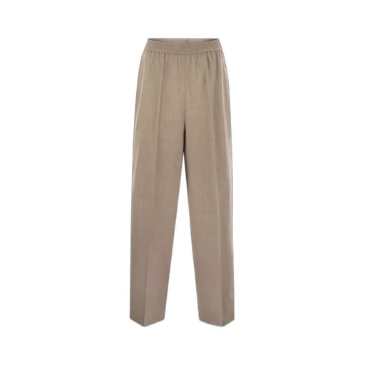 Straight-Leg Tailored Trousers