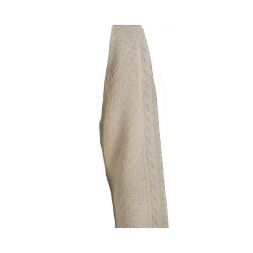 Cable-Knit Embellished Jumper
