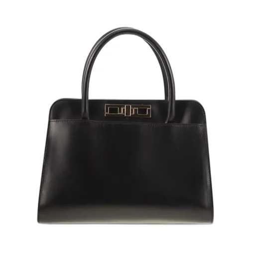Logo Embossed Tote Bag