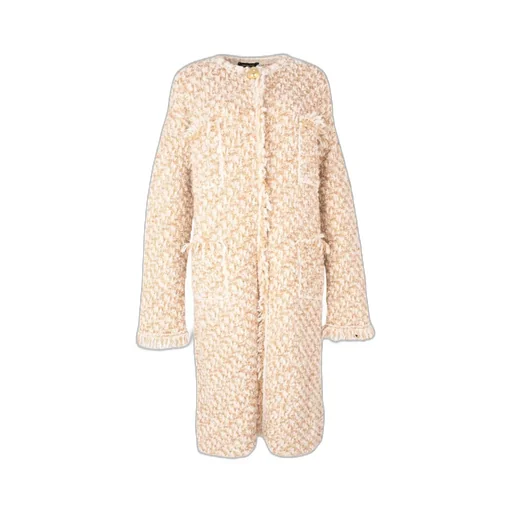 Textured Fringe Coat