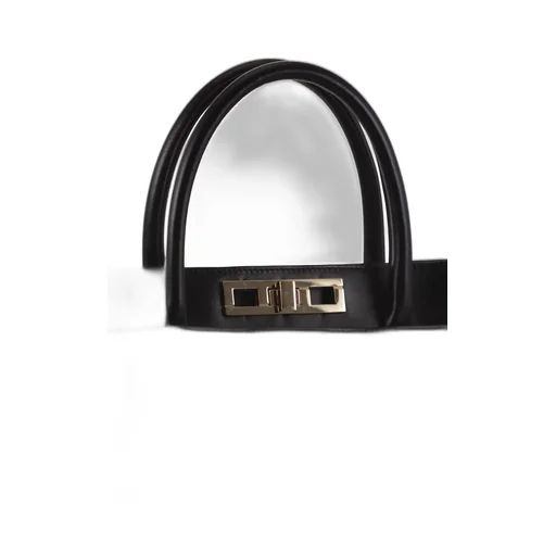 Logo Embossed Tote Bag