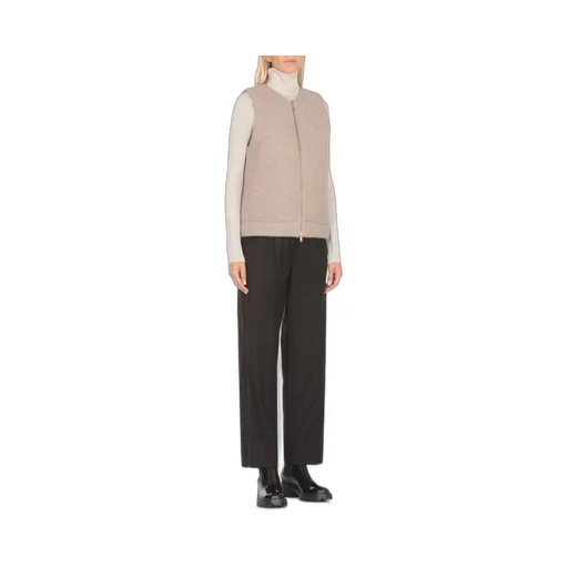 Zipped Knitted Waistcoat