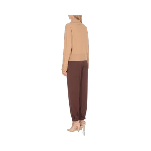 Roll-Neck Embellished Knitted Jumper