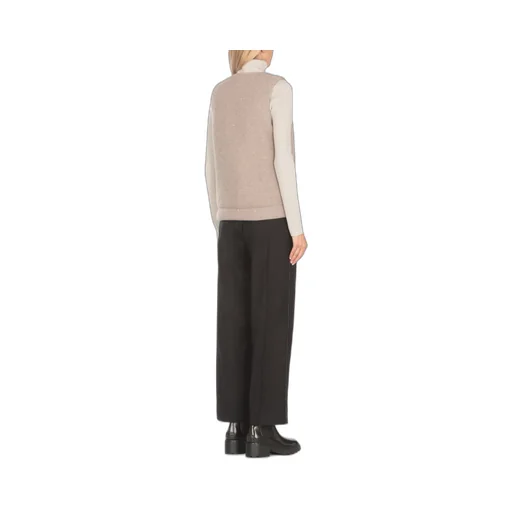 Zipped Knitted Waistcoat