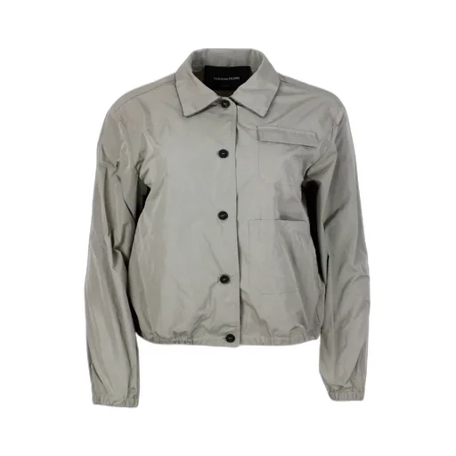 Zipped Bomber Jacket