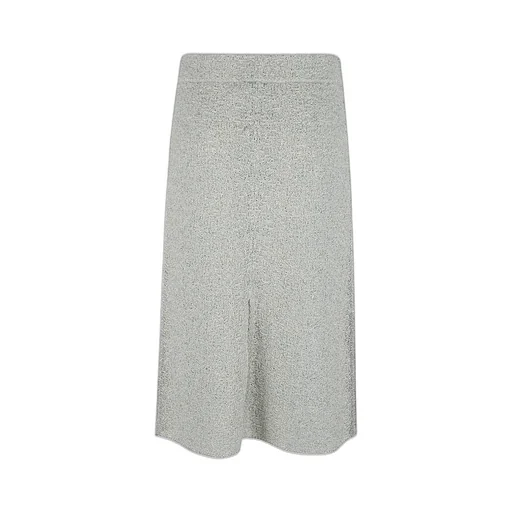 Lurex Knit Tweed Skirt