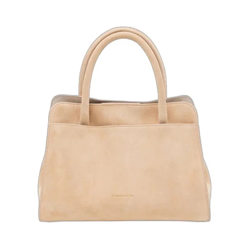 Logo Embossed Tote Bag