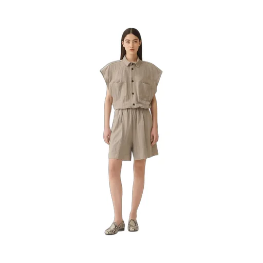 Suede Vest With Pockets
