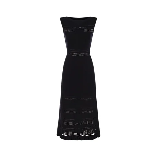 Sleeveless Open Back Dress