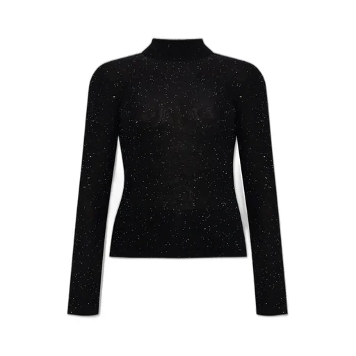 Sequin High Neck Jumper