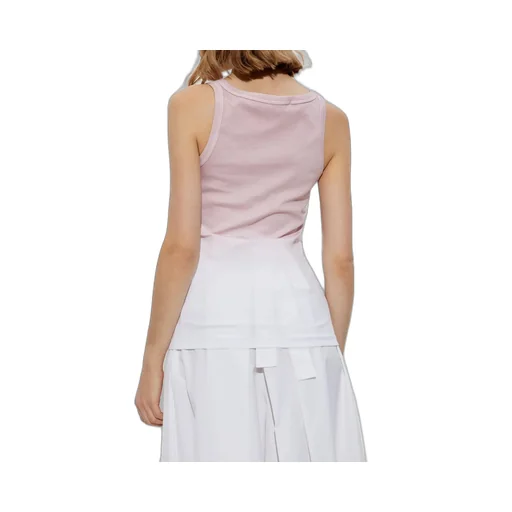 Gradient Effet Ribbed Tank Top