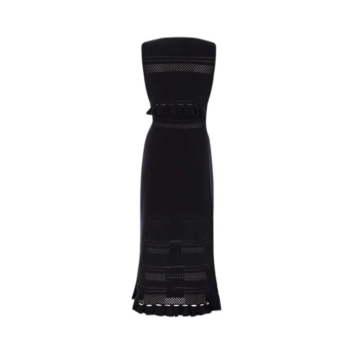 Sleeveless Open Back Dress