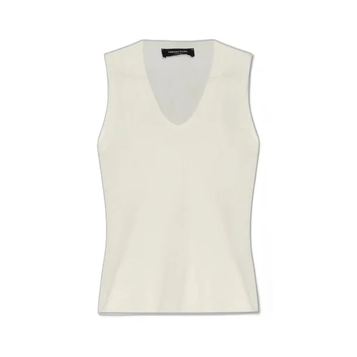 Ribbed Sleeveless Top