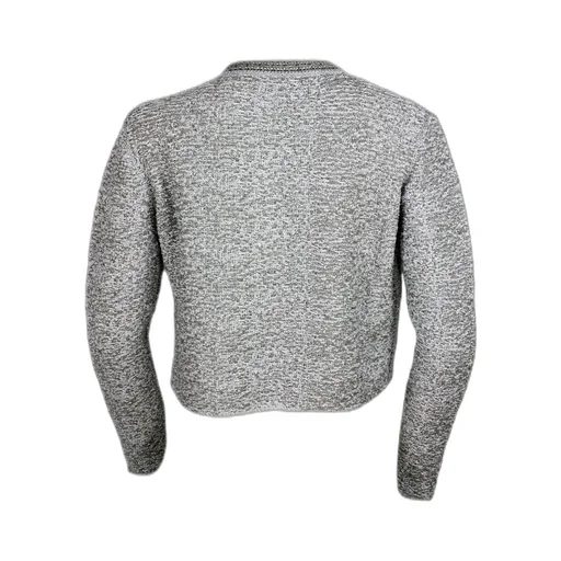 Lurex Knit Tweed Cardigan