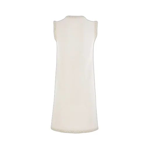 Sequin Edge Knitted Mini Dress