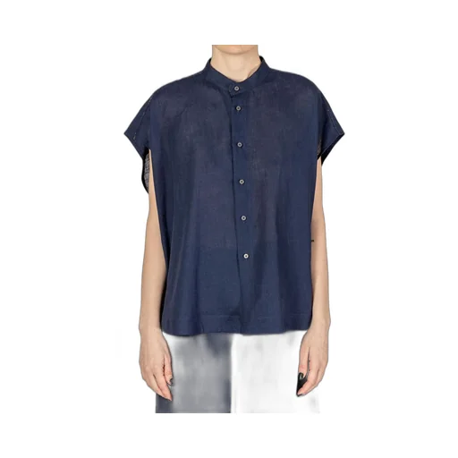 Diamond Thread Sleeveless Shirt