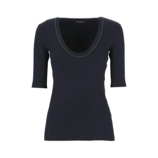 U-Neck Embellished T-Shirt